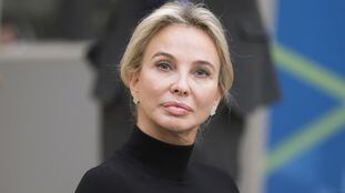 ST PETERSBURG, RUSSIA - NOVEMBER 17, 2017: German Princess, philanthropist Corinna zu Sayn-Wittgenstein at a meeting of the Mariinsky Theatre's Board of Trustees in the new stage building of the Mariinsky Theatre. Mikhail Metzel/TASS (Photo by Mikhail Metzel\TASS via Getty Images)