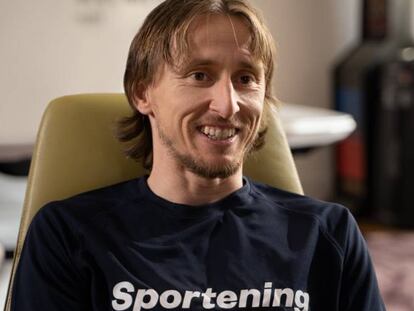 Luka Modric, centrocampista del Real Madrid.