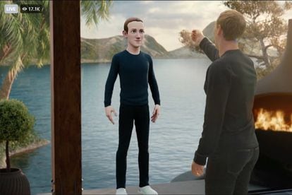 Mark Zuckerberg presents Meta, the new name of the Facebook campaign and shows his avatar.
