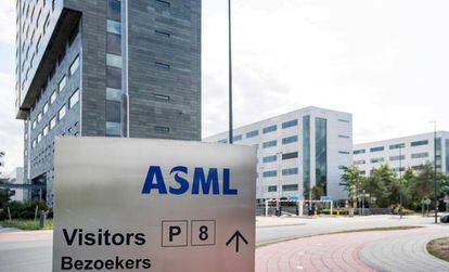 Sede central de ASML en Veldhoven, Países Bajos.
