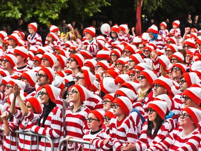 Asistentes al evento del record mundial de Wallies celebrado en 2011 en Dublin (Irlanda)