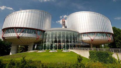 Palacio de Derechos del Hombre, sede del Tribunal Europeo de Derechos Humanos, en Estrasburgo.