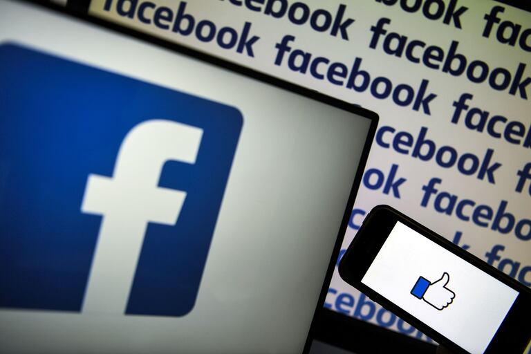 Imagen del logo de Facebook.