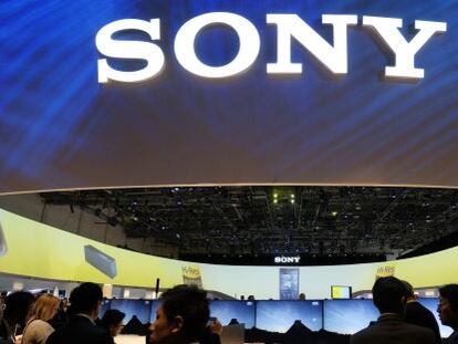 Stand de Sony en el CES de Las Vegas en enero de 2015. 