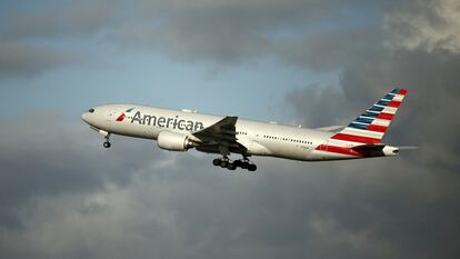 Un avión de American Airlines.