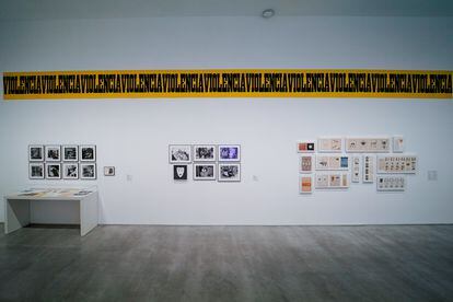 Varias de las obras sobre la lucha obrera en el Perú que forman parte del Episodio II de la nueva Colección del Museo Reina Sofía.