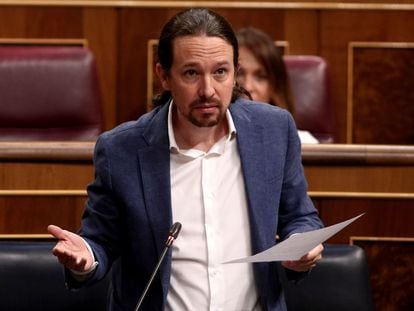 El exdirigente de Unidas Podemos y exvicepresidente del Gobierno, Pablo Iglesias, en una imagen de archivo.