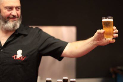 David Castro, empesario implicado el la elaboraci&oacute;n de una cerveza madrile&ntilde;a.
