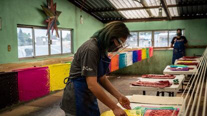 Taller de la familia Torres Alfaro, en Ciudad de México.