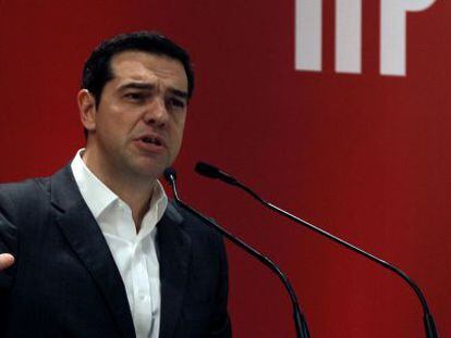 Pimer ministro griego, Alexis Tsipras 