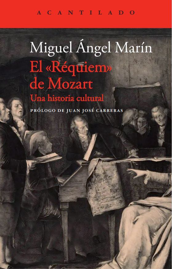 Portada de 'El ‘Réquiem’ de Mozart. Una historia cultural', de Miguel Ángel Marín.
