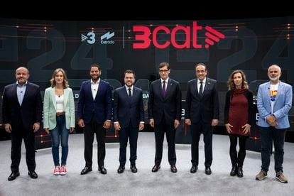 Los principales partidos esquivan las referencias a la etapa ‘posprocés’ en el debate electoral de TV3 