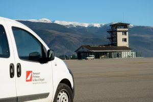 El aeropouerto de Andorra, situado en La Seu d'Urgell.