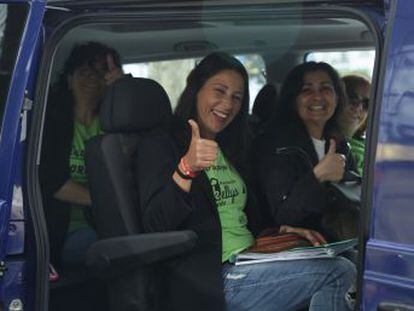 Representantes del colectivo de camareras de piso se han reunido hoy con el presidente del Gobierno para abordar medidas de mejora en el sector