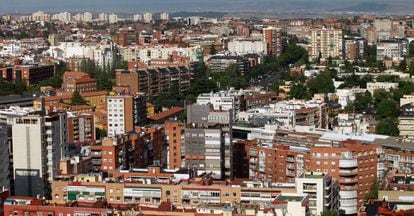 Bloques de pisos en Madrid