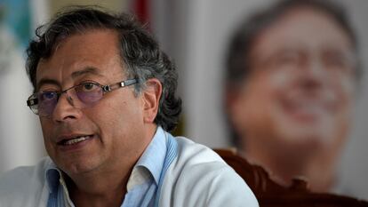 Gustavo Petro, candidato presidencial en Colombia, el pasado 5 de abril en Bogotá.