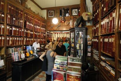 La botiga de música Emporium, de Barcelona.