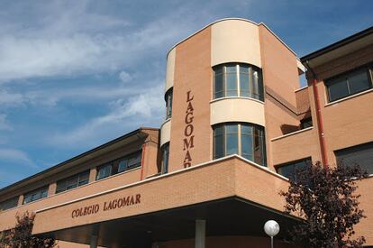 El colegio Lagomar, en Valdemoro.