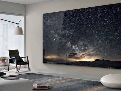 Samsung presenta el primer panel MicroLED transparente del mundo en el CES 2024