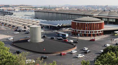 El monumento a las víctimas del 11-M de Madrid. 