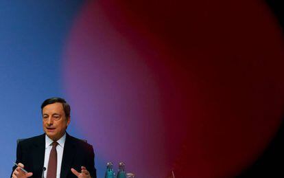 El presidente del banco Central Europeo, Mario Draghi