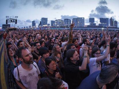 Público en un concierto de la pasada edición del Primavera Sound.