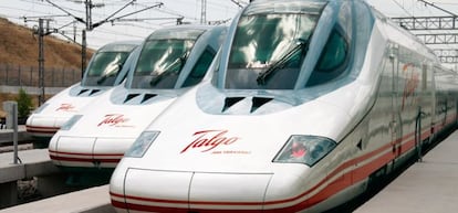 Trenes de Talgo.