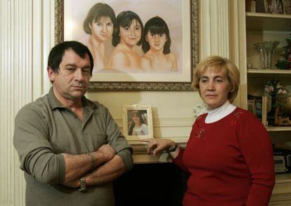 Manuel Blanco i Olga Puig, pares de l'Eva, en una imatge d'arxiu.