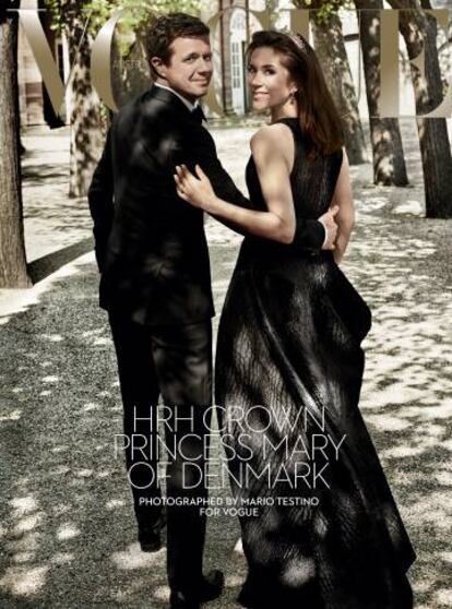 Federico y Mary de Dinamarca, en la portada de 'Vogue' Australia.