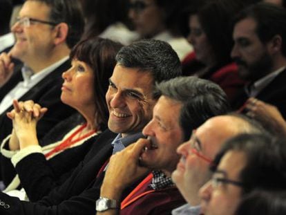 Pedro Sánchez, durant la conferència autonòmica del PSOE, el febrer del 2015.