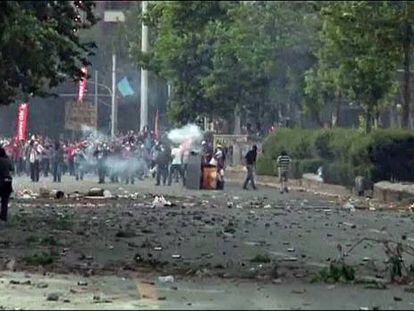 Protestas en Turquía contra el primer ministro Erdogan.