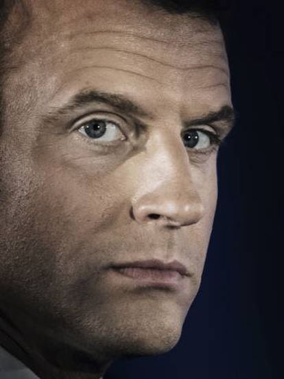 Emmanuel Macron, en París, el pasado 8 de abril.
