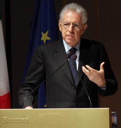El primer ministro italiano Mario Monti. EFE/Archivo