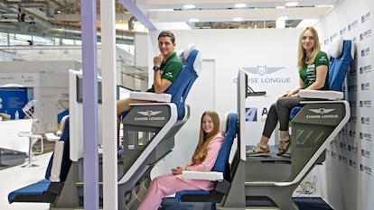 Tercer prototipo del Chaise Longue Economy Seat de Alejandro Núñez Vicente