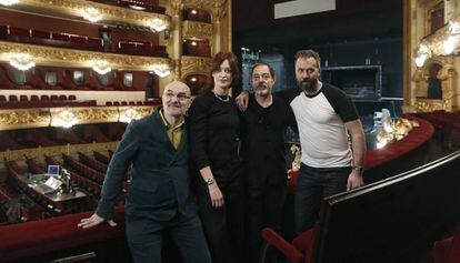 Presentación de Quartett en el Liceo.
