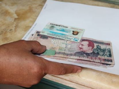 Un servicio de env&iacute;o de dinero en Honduras