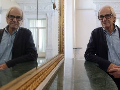 El director de cine Ken Loach, retratado en el festival de cine de San Sebastián, el pasado septiembre.