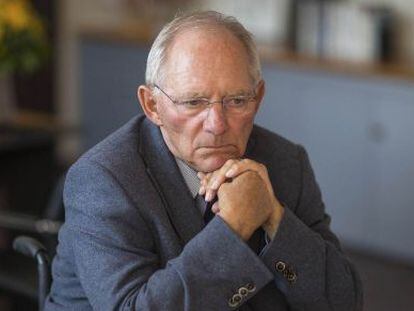 Wolfgang Schäuble, en septiembre pasado.