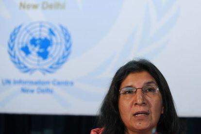Rashida Manjoo, relatora de la ONU sobre la violencia contra la mujer