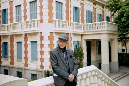 El escritor Theodor Kallifatides, fotografiado en Madrid.