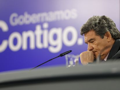 El ministro de Inclusión, Seguridad Social y Migraciones, José Luis Escrivá. EFE/ Mariscal