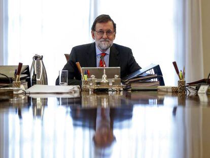 Mariano Rajoy preside el Consejo de Ministros del viernes.