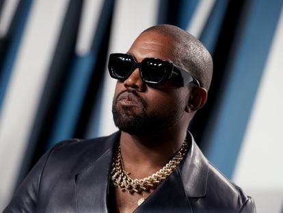 Kanye West el pasado mes de febrero en la fiesta de los Oscar que organiza la revista 'Vanity Fair'.