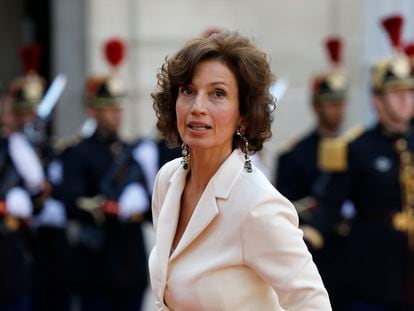 Audrey Azoulay, el pasado junio en París.