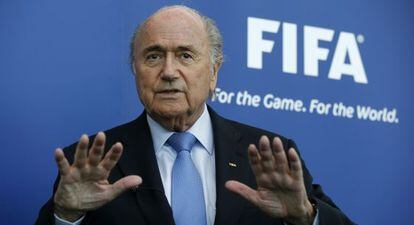 Joseph Blatter, presidente de la FIFA.