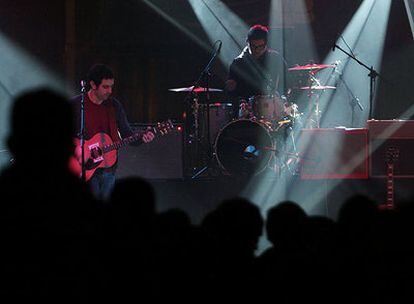 El grupo Grande Marlaska, durante su actuación en el Festival Cultura Pop.