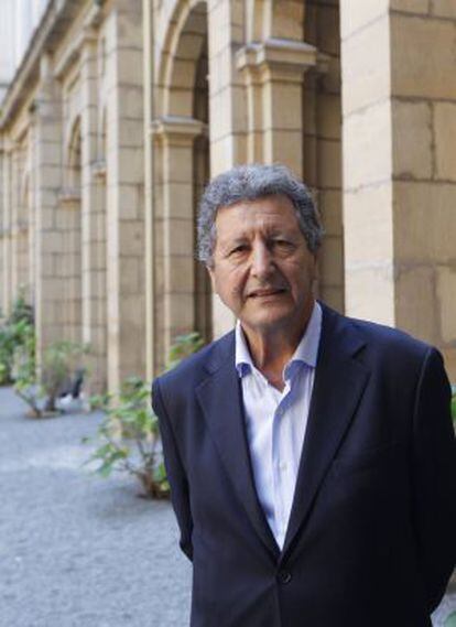 Sami Naïr, en la Universidad de Deusto (Bilbao), en 2011.