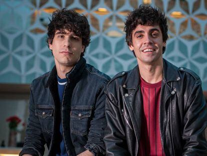 Los actores Javier Calvo y Javier Ambrossi, el pasado febrero en los Premios Gaudí en Barcelona.