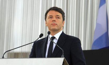 El primer ministro italiano, Matteo Renzi, en la inauguraci&oacute;n de la Expo de Mil&aacute;n, el viernes pasado.