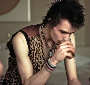 Sid Vicius, del grupo Sex Pistols, en 1978. El movimiento punk encontró inspiración en la criminal Myra Hindley , “la mujer más malvada de Gran Bretaña”.